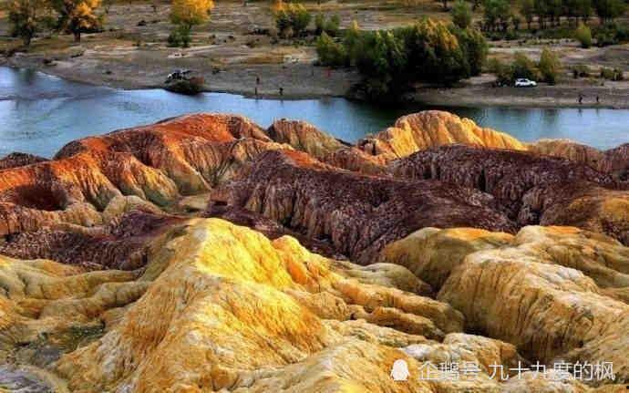 新疆五彩滩爆料视频最新,壮美风光引网友热议，揭秘大自然的奇幻画卷